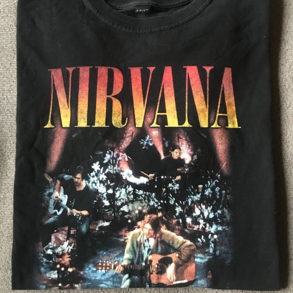 Vintage Inspired Nirvana Band T-Shirt
